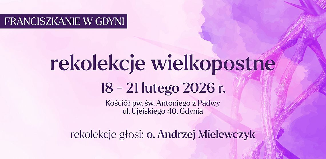 Rekolekcje wielkopostne grafika