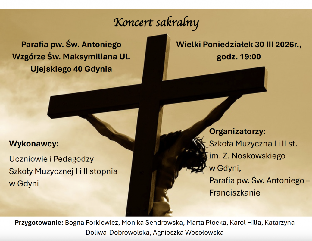 Koncert Sakralny grafika
