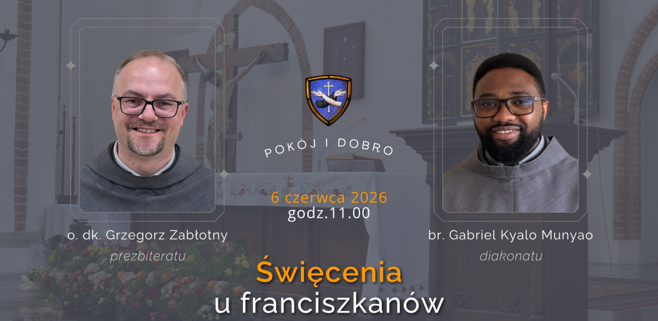Grafika Święcenia u franciszkanów